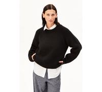 ARMEDANGELS RIB KNIT Damen Strickpullover aus Bio-Woll Mix black L