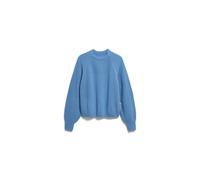 RIPPSTRICKPULLOVER | Bio-Woll Mix - blau (L)
