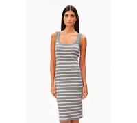 ARMEDANGELS RIB STRIPE Damen Bio-Baumwoll Mix silver melange-white S