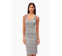 GESTREIFTES TANKTOP RIPP-KLEID | Bio-Baumwoll Mix - mehrfarbig (XS)