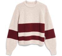 GESTREIFTER RIPPSTRICK PULLOVER | Bio-Woll Mix - mehrfarbig (S)