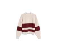 GESTREIFTER RIPPSTRICK PULLOVER | Bio-Woll Mix - mehrfarbig (M)