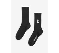 Armedangels - Saamus Bold Black - Socken - Schwarz - L/XL - 78% Baumwolle, 20% Polyamid, 2% Elastan Schwarz L/XL