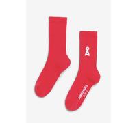 Armedangels - Saamus Bold Mars Red - Socken - Rot - L/XL - 78% Baumwolle, 20% Polyamid, 2% Elastan Rot L/XL