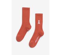 Armedangels - Saamus Bold Tabasco Red - Socken - Rot - S/M - 78% Baumwolle, 20% Polyamid, 2% Elastan Rot S/M