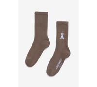 Armedangels - Saamus Bold Walnut Cream - Socken - Braun - L/XL - 78% Baumwolle, 20% Polyamid, 2% Elastan Braun L/XL