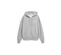 SAROMIAAN SWEATJACKE | 100% Bio-Baumwolle - grau (XL)