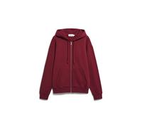 SAROMIAAN SWEATJACKE | 100% Bio-Baumwolle - rot (XL)