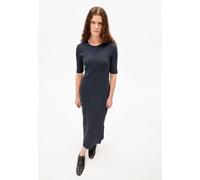 ARMEDANGELS SEHAARAA GMT DYE Damen Ripp-Jerseykleid aus Bio-Baumwoll Mix tinted navy XXL