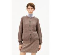 ARMEDANGELS SELMAA - Damen Strickjacke aus Bio-Woll Mix cinnamon dust melange L