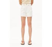 ARMEDANGELS SHEAARI - Frauen Regular Fit Shorts - weiss 28 white