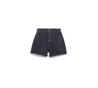 Armedangels - SHEAARI HIGH WAIST DENIM SHORT ebony black - Gr. - 27