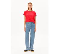ARMEDANGELS Damen T-Shirt aus Bio-Baumwolle IDAARA Loose Fit Mars Red XS