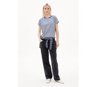 ARMEDANGELS IDAARA STRIPES - Damen T-Shirt aus Bio-Baumwolle white-lapis blue S