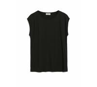 ARMEDANGELS Damen T-Shirt aus Tencel™ Lyocell Mix JILAANA Regular Fit Black