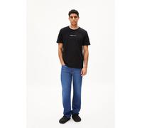 ARMEDANGELS MAARKOS IKOGRAPH - Männer Relaxed Fit T-Shirt - schwarz S black