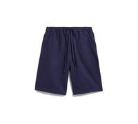 BAUMWOLL-LEINEN SHORTS | Leinen-Mix - blau (30)