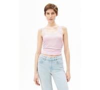 ARMEDANGELS SINGLE JERSEY Damen Top aus Bio-Baumwolle pink mist L