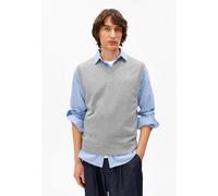 ARMEDANGELS SLEEVELESS KNIT Herren Pullunder aus Bio-Baumwolle silver melange S
