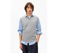 ARMEDANGELS SLEEVELESS KNIT Herren Pullunder aus Bio-Baumwolle silver melange XXL