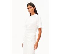 ARMEDANGELS SLOUCHED WAIST Damen T-Shirt aus 100% Bio-Baumwolle white XS