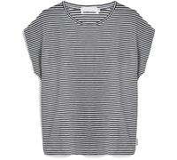 Armedangels Slub Jersey Stripe Damen T-Shirts schwarz Größe XL Lifestyle Hautfreundlich
