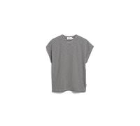 ARMEDANGELS SLUB JERSEY STRIPE Damen T-Shirt aus Bio-Baumwolle black-oatmilk XL