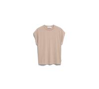 Armedangels - SLUB JERSEY STRIPE T-SHIRT oatmilk-cinnamon dust - Gr. - XL