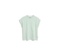 Armedangels - SLUB JERSEY STRIPE T-SHIRT oatmilk-foam - Gr. - M