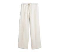 Armedangels - Stoffhose aus Leinenmischung mit geradem Bein und Tunnelzug beige - Gr. - M