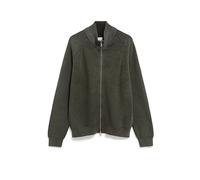 AARTYOM GMT DYE | Cardigan aus Bio-Baumwolle - oliv (L)