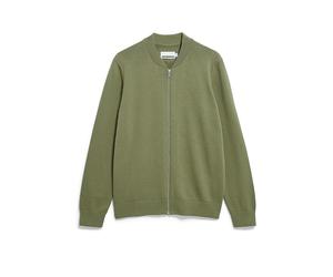 ARMEDANGELS Strickjacke AGAAMON olive | XXL