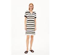 ARMEDANGELS PAOLINAA CROCHET - Damen Strickkleid aus Bio-Baumwolle raw white-night sky M