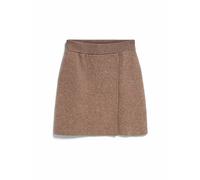 ARMEDANGELS Damen Strickrock aus Bio-Woll Mix DARLAA Regular Fit Cinnamon Dust Melange