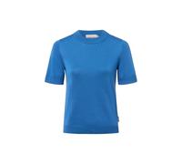 SILJIAAS | Strickshirt aus TENCEL™ Lyocell Mix - blau (L)