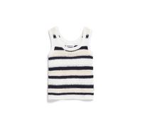 ARMEDANGELS CLAAIRE STRIPES - Damen Stricktop aus Bio-Baumwolle raw white-night sky S