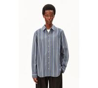 ARMEDANGELS STRIPE Damen Bluse aus 100% Bio-Baumwolle dusty moon-amberwood XL