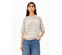 ARMEDANGELS STRIPE Damen Strickshirt aus Leinen-Mix sand stone-undyed XL
