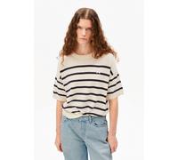 ARMEDANGELS STRIPE Damen Strickshirt aus Leinen-Mix undyed-tinted navy S