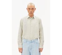 ARMEDANGELS STRIPE Herren Hemd aus Bio-Baumwolle fatigue green M