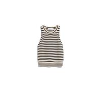 Armedangels - STRIPE KNIT TOP undyed-black - Gr. - S