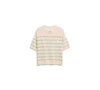 ARMEDANGELS - Women's Stripe Linen Blend Sweater - Pullover, Gr. S, beige (Undyed/Foam)