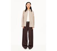 ARMEDANGELS STRIPE LOOSE Damen Bluse aus Bio-Baumwolle oatmilk-claystone XS