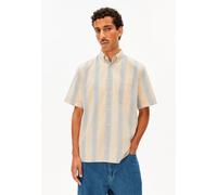 ARMEDANGELS STRIPED Herren Hemd aus 100% Bio-Baumwolle wedgwood M