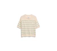 GESTREIFTES LEINEN-MIX STRICKSHIRT |Leinen-Mix - mehrfarbig (XL)