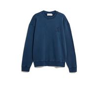 ICONIC Å GMT DYE SWEATSHIRT | 100% Bio-Baumwolle - blau (XL)