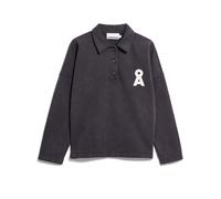 POLO-SWEATSHIRT | 100% Bio-Baumwolle - anthrazit (XS)
