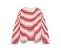 ARMEDANGELS Sweater Oversized Fit FRANKAA STRIPES creme | S