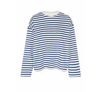 ARMEDANGELS Sweater Oversized Fit FRANKAA STRIPES creme | XXL