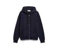 SAROMIAAN SWEATJACKE | 100% Bio-Baumwolle - blau (S)